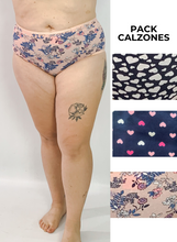 Cargar imagen en el visor de la galería, Packs calzones print flores 1