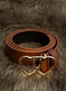 Correa plus size camel corazon